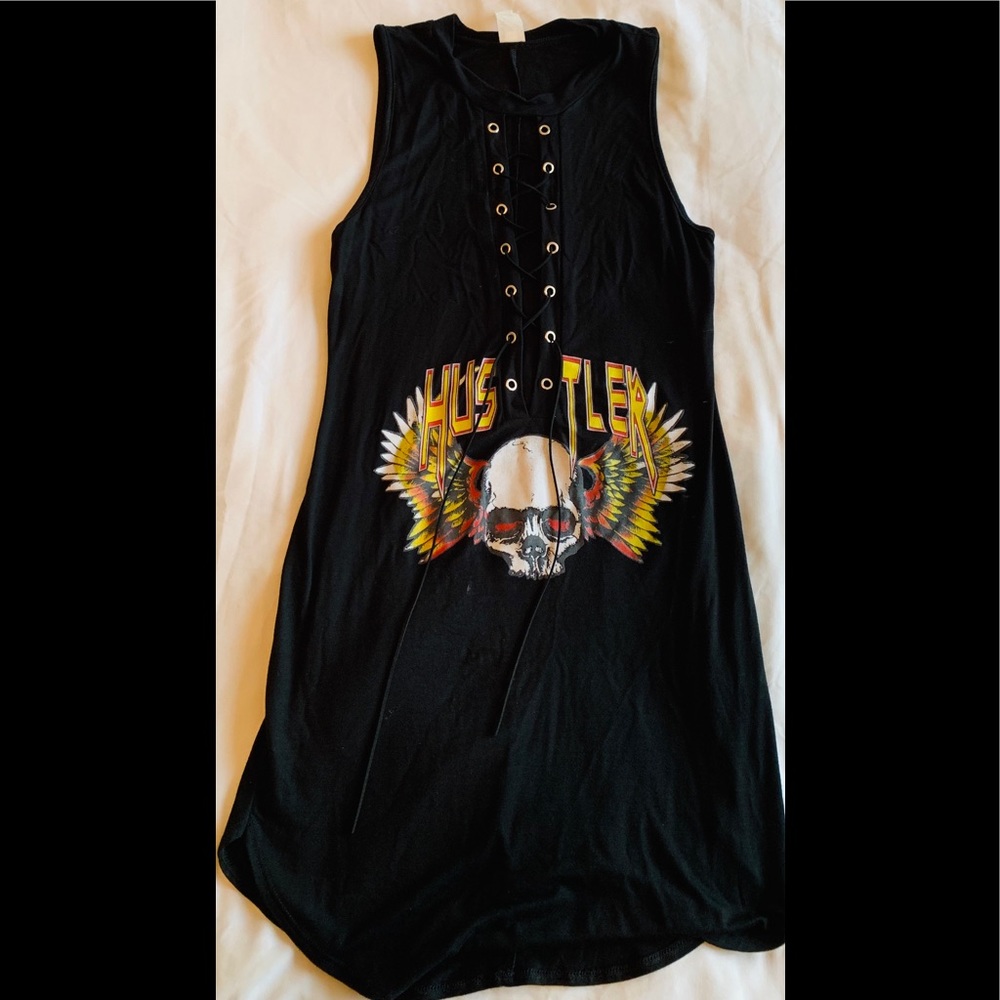Biker Babe Hustler Hollywood Dress Size XL